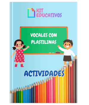 Vocales con plastilina